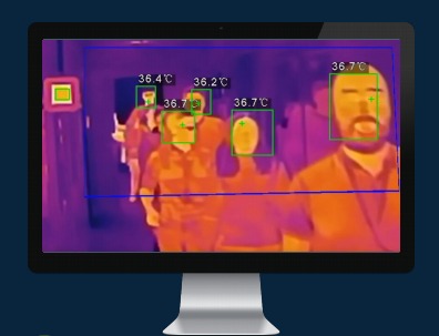 smart thermal monitoring camera