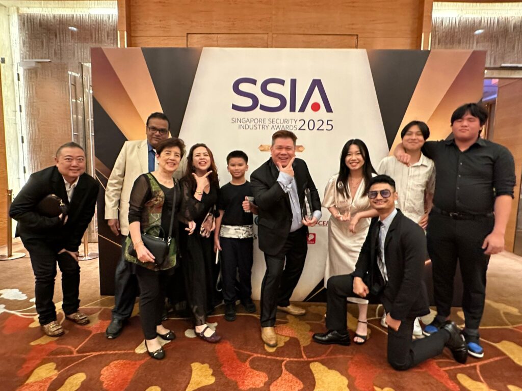 Singapore Security Industry Awards 2025 event showcasing industry leaders and award recipients in Singapore’s security sector.