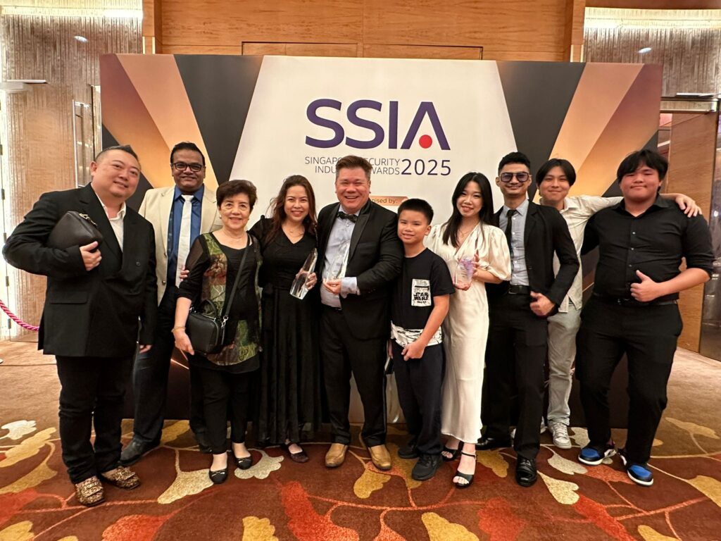 Singapore Security Industry Awards 2025 event showcasing industry leaders and award recipients in Singapore’s security sector.